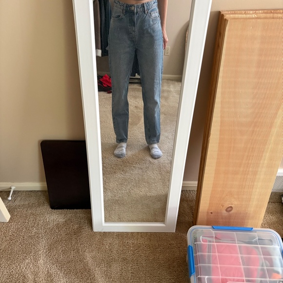 Zara high waisted straight leg jeans - Picture 5 of 5